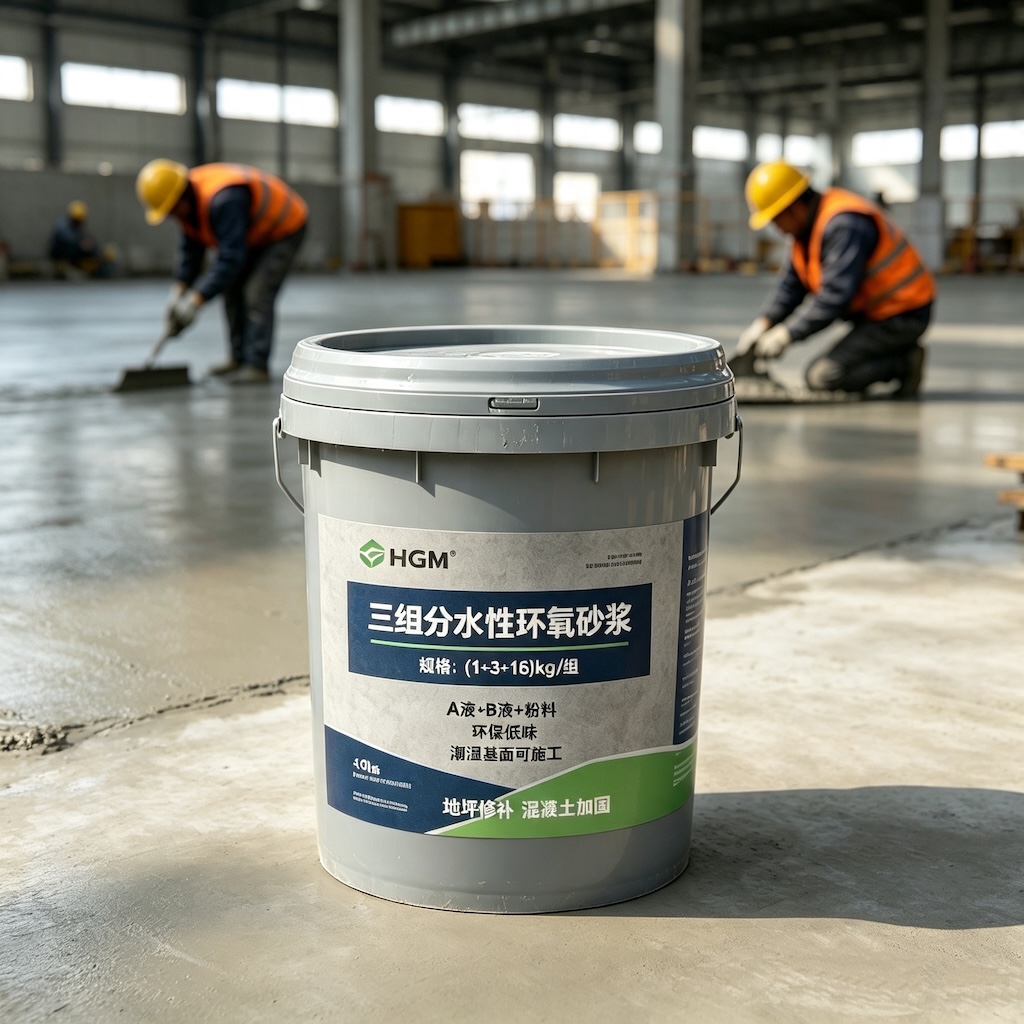 红旗三组份水性环氧砂浆